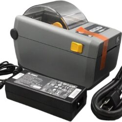 ZEBRA ZD410 Direct Thermal Only Desktop Printer - Ethernet, Bluetooth, USB and USB Host Connectivity, 2 Inches Print Width, 203 DPI, ZD41022-D01E00EZ- , Monochrome (Renewed)